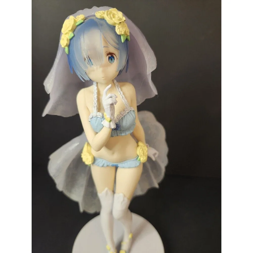Re Life In Different World From Zero Rezero Exq Figure Ram Swimsuit Wedding Bouq